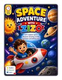 Space Zizo Space Adventure: A Fun Picture Book About the Sun, Moon, Planets, and Space Exploration for Kids Ages 3-6