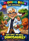 Colouring book for children – What don't we know about dinosaurs?