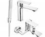 Mexen Royo R72 set de bain, chrome