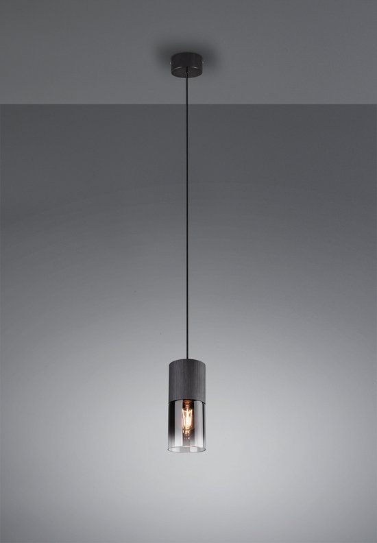 TRIO ROBIN Hanglamp - Zwart - 4 x E27 - Dimbaar