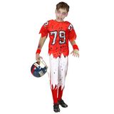 Widmann Zombie football kostuum kinderen