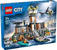 LEGO - City LEGO City Politiegevangeniseiland - 60419 | Bouwset met 980 onderdelen
