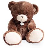 Histoire d'Ours Pluche Beer - Ours Bellydou - Bruin (90cm)
