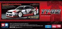 Tamiya Audi 90 Quattro Racing TT-02 RC Auto - 1:10 - Voorgelakte Carrosserie