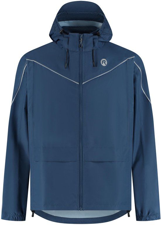Rogelli Commuter Essential Regenjas Unisex - Waterdicht - Blauw - L