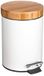 Eazy Living Poubelle Claudien 3L Bamboe-Wit