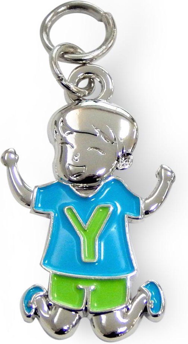 Charms for you Bedeltje - Y - Jongen - 8714436083941