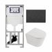 Geberit QeramiQ Dely Toiletset - Mat Antraciet