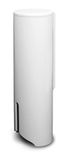 Fackelmann 86910 Wattenschijfdispenser, kunststof, wit