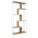 HOME DECO FACTORY - HD0080 – rek Edison, wit, 80 x 30 x 180 cm