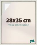 yd, Baklijst 28x35 cm White Wash - Lijst voor Canvasdoek - MDF Lyon