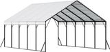Abri de voiture en métal, 20 x 24 pieds, abri extérieur pour voitures, garage pour bateaux, qualité lourde