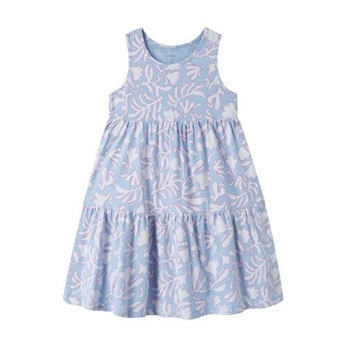 NAME IT KIDS A-lijn jurk lichtblauw