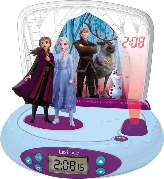 Lexibook Disney Frozen 2 Wekkerradio - Blauw
