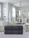 Good Morning Ensemble de serviettes 4 pièces "Uni" - Anthracite - (50x100 cm) - Coton