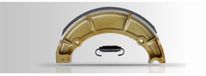 Ebc Plain Series Organic Y535 Achterremblok Zwart