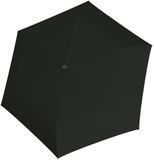 Doppler Fiber Mini Compact Zak paraplu 16 cm - 93cm Diameter - simply black