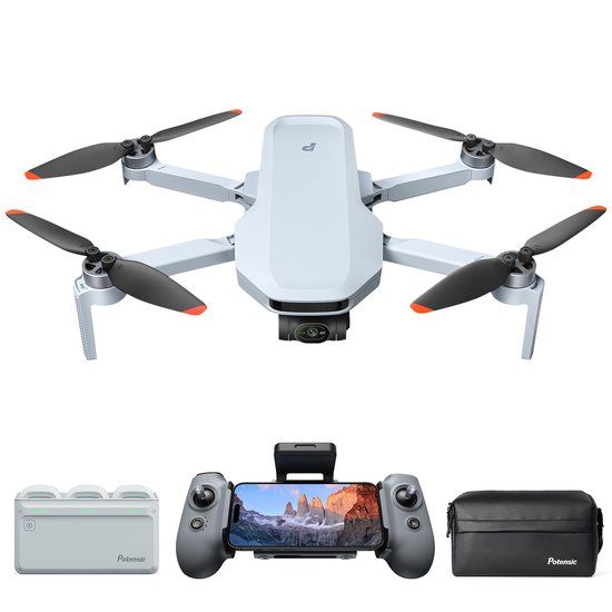 Potensic ATOM 2 Fly More Combo EU - 8K drone - 1.2" CMOS - 10 km bereik - 32 min vliegtijd - 249 gram