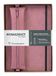 Clairefontaine 793437C Collectie Nomaddict (ex Age Bag) Doos met Genaaid notitieboek met Elastiek My.Essential A5 192 Pagina's Gestippeld + Platte pennenetui met Elastiek in Echt Lamsleer - Oudroze