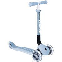 GLOBBER Junior Opvouwbare Lights ECOLOGIC – step met 3 wielen voor kinderen van 2 jaar tot 6 jaar, lichtblauw