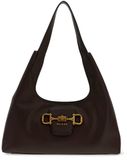 GUESS Sunset Small Hobo Bag Brown donkerbruin