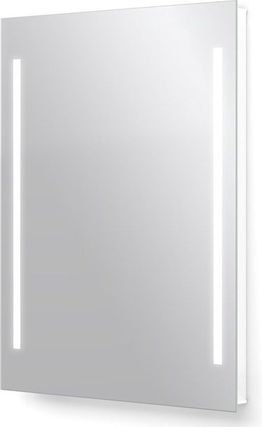 Maxaro Novo Badkamerspiegel met LED Verlichting 60x75cm - Dimmer en Stopcontact