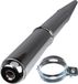 Citomerx silencieux chrome 70/860/28 mm, modèle fermé, pour Simson S50, S51, Schwalbe
