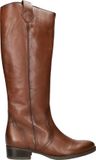 Gabor Dames Laarzen 901 Bruin Leer Ritssluiting Ronde Neus 0-2 cm Hakhoogte