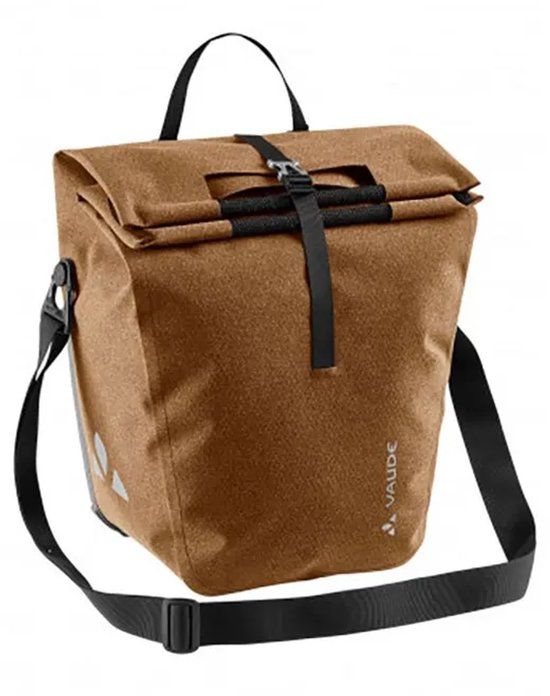 VAUDE ReCycle Back Single - Umbra - Achterfietstas - 23L - Waterdicht - Polyamide