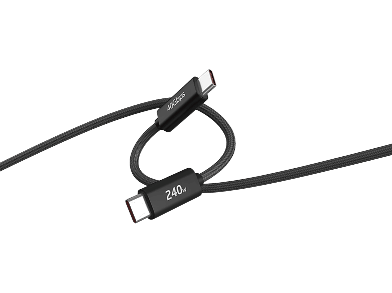 ISY Iuc 6000 Usb-c-kabel Zwart