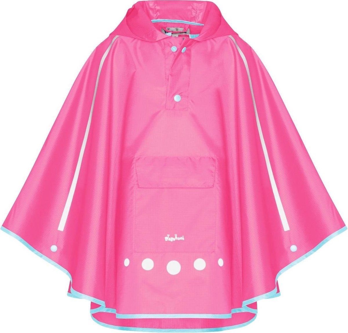 Playshoes regenponcho opvouwbaar roze junior