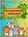Baby Animals Coloring Book for Kids Ages 3-8