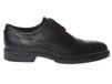 Ecco Chaussures à lacets Hommes Cuir Noir Taille 43