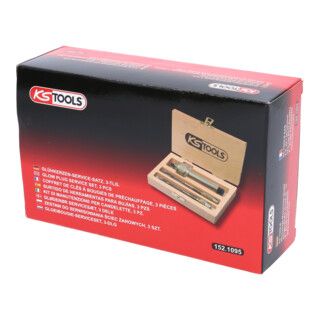 KS Tools glow plug service set, 3-piece