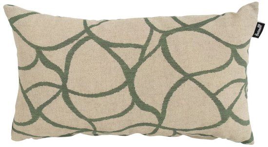 Merkloos Hartman Pearl Green lendekussen