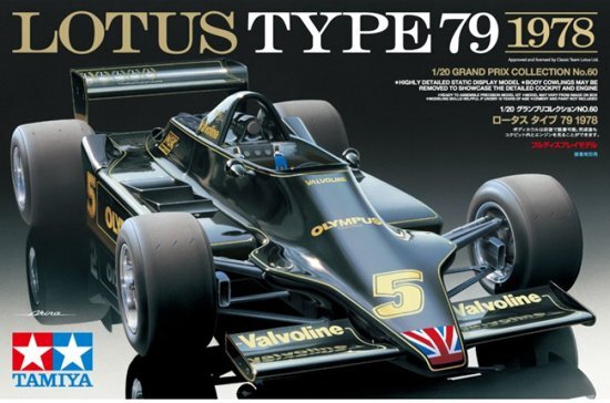 tamiya Lotus Type 79 - 1978 modelbouw pakket