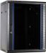 DSIT 15U wandkast ongemonteerd met glazen deur 600x450x770mm (BxDxH) - serverbehuizing - serverrack - serverkast - 19 inch