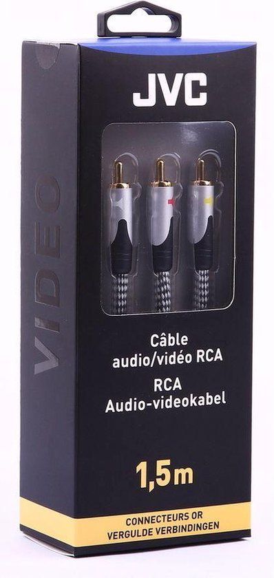 JVC RCA Video Cable - Male/Male - 1.5m