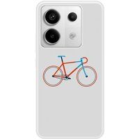 Xiaomi Redmi Note Bike color hipster verstevigd hoesje met sublimatie bedrukking