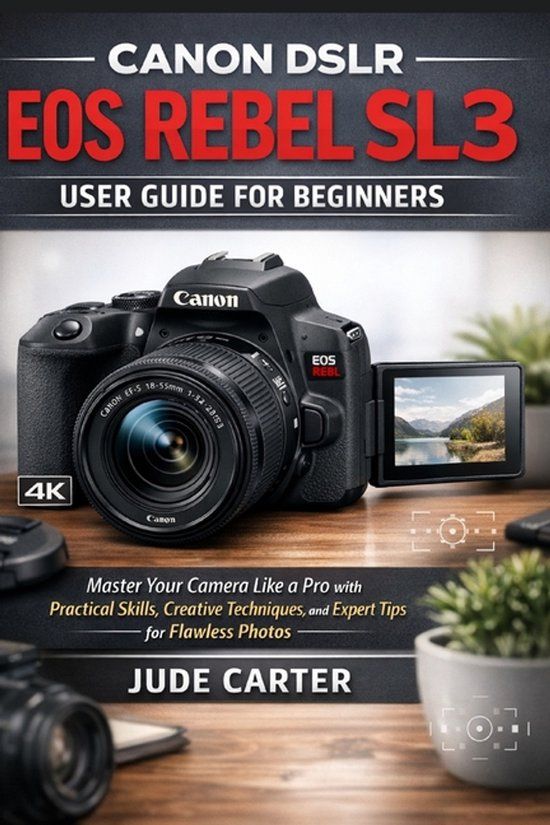 Canon Tech Tales for Beginners- Canon Dslr EOS Rebel Sl3 User Guide for Beginners
