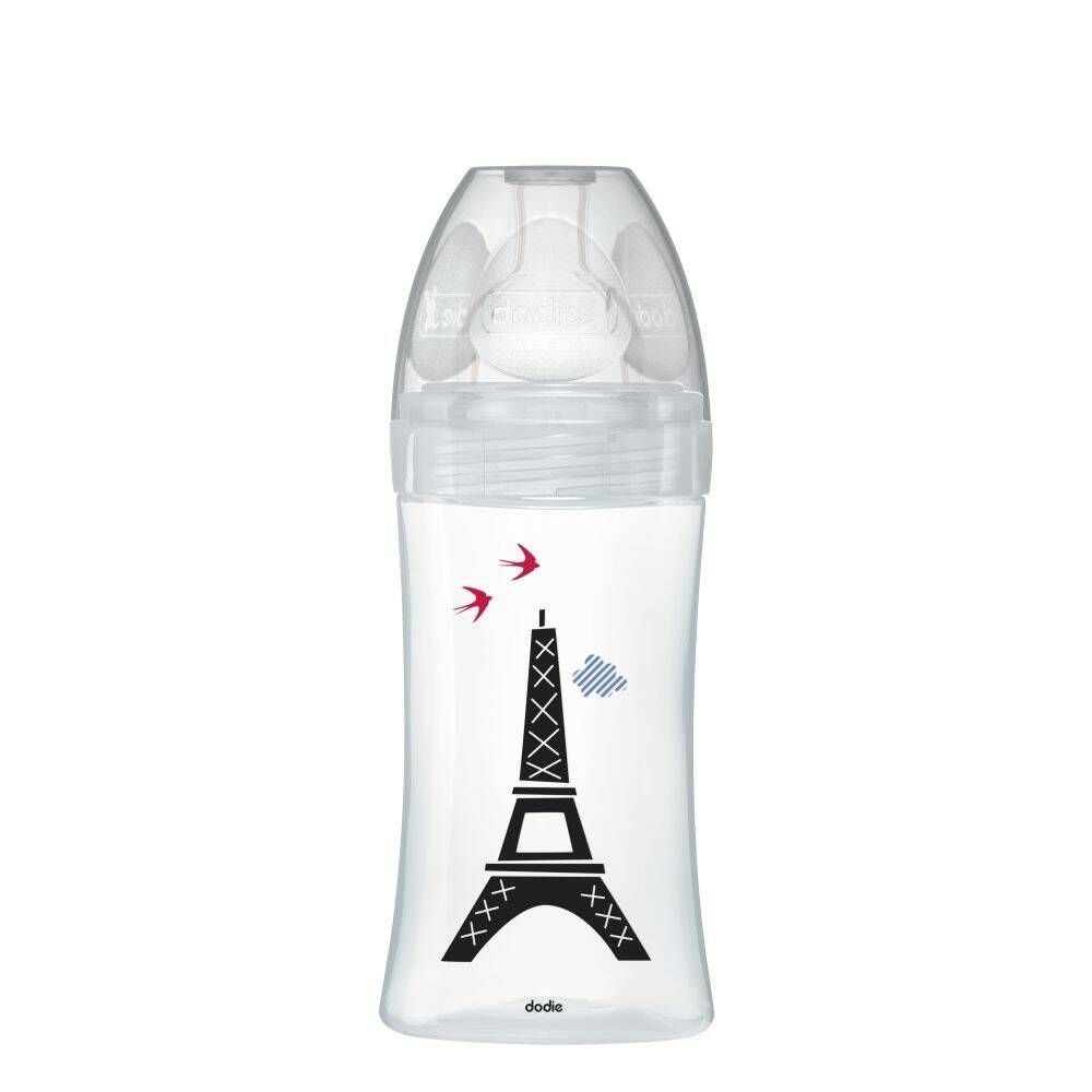 Dodie Sensation+ Anti-Colic Baby Bottle Paris 270ml - 1 Bottle