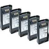 Vhbw 5x Remplacement Batterie Pour Kenwood Knb-n4 Knb-n4m Pour Radio Talkie-walkie (2600mah, 7,4v, Li-ion)