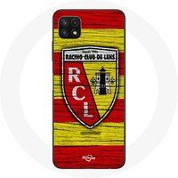 Maniacase Samsung Galaxy A22 5G rcl lens origineel geel en rood