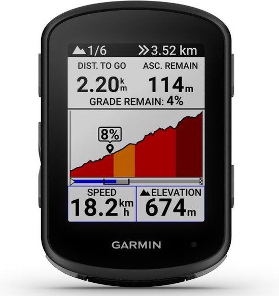 Garmin Edge 540 - Fietscomputer - Zwart
