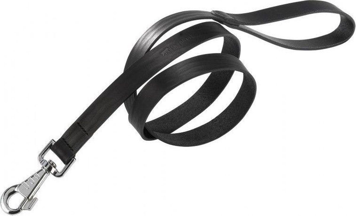Ferplast Natural G Lijn Zwart - 20 mm x 120 cm - Hondenriem