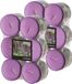 Conpax Candles Geur theelichtjes/waxinelichtjes - Maxi - 24x - Lavender aroma - 8 branduren