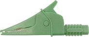 Cliff Croc Clip Veiligheids-krokodilklem Steekaansluiting 4 mm CAT III 1000 V Groen