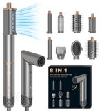 Merkloos Airstyler 8-in-1 Haarstyler - 1400W - 110.000 RPM - Ionen Haardroger met Krultang en Borstels - Geschenkset