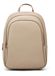 Diana & Co Firenze Sac à dos femme cuir végétalien avec fermeture éclair et poches UNICA Black B 23x34.5x11 cm 714-3PT-BLACK