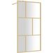 Maison Exclusive Paroi de douche avec verre ESG transparent doré 115x195 cm